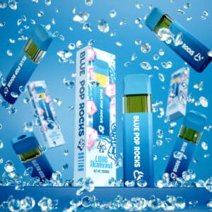 Favorites Blue Pop Rocks 2g liquid diamond disposable
